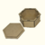 Caja hexagonal con tapa encastrable