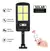 Reflector Solar Panel Ajustable 128 Led Sensor De Movimiento SEISA en internet
