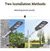 Luminaria Solar Led 20w-sensor Mov. Incluye Soporte - comprar online