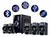 Imagen de Parlante Home Theather 5.1 Sonido Envolvente Cine Bajos Reforzados Niza Negro BT