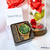 Kit Relógio redondo Dourado fundo verde - Masculino - comprar online