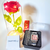 Kit Relógio quadrado cravejado - prata - Feminino - comprar online
