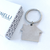 Chaveiro Casa - Aço inoxidável - Personalizado Sem foto - comprar online
