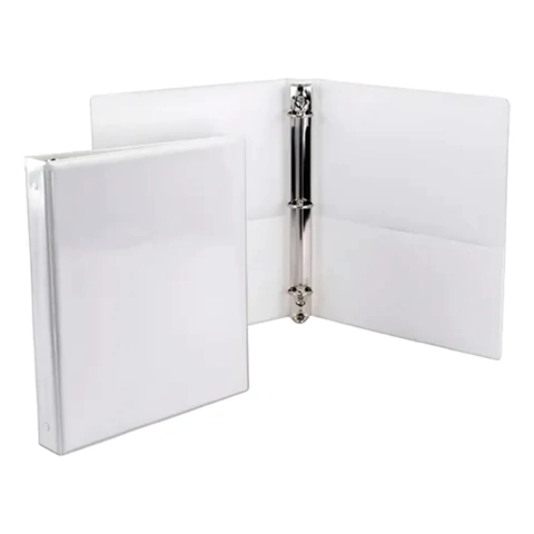CARPETA CATALOGO 3 AROS REDONDO OFICIO 1.5 PULG