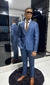 Terno Poliviscosse Azul Marinho Pérolado |Charmeeterno| - comprar online