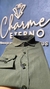 Camisa Social Verde Militar |Charmeeterno|