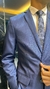 Terno Poliviscose Azul Marinho Mesclado |Charmeeterno| na internet
