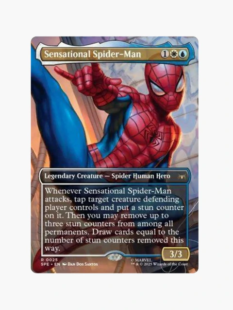 Sensational Spider-Man - #0025 - Inglês (2025) Marvel`s Spider-Man Eternal x Homem Aranha - Card avulso