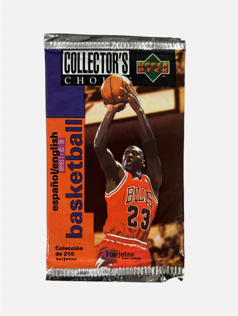NBA - Upper Deck Collector's Choice Basketball - Espa/Inglês (1995-96) - Booster avulso
