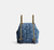 Tabby Backpack With Quilting - Denim na internet