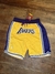 Short just don NBA ( Los Ángeles Lakers amarillo)