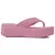Sandália Feminina Plataforma Rosa - loja online