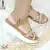 Sandália Feminina Casual Papete Flat Vizzano 4 cm