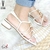 Sandália Feminina Social Detalhe Pedra Vizzano Salto Baixo Quadrado 4 cm