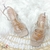 Sandália Feminina Social Detalhe Pedra Vizzano Salto Baixo Quadrado 4 cm - loja online