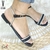 Sandália Rasteira Casual Feminina Vizzano Com Detalhes em Strass - comprar online
