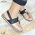 Sandália Feminina Modare Confort Detalhe de Pedra Elástico Traseiro 1,5 CM - comprar online
