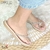 Sandália Feminina Papete Beira Rio FlatForm Tira com Strass Brilho - comprar online