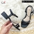 Sandália Feminina Casual Ramarim De Salto Bloco Baixo 3 cm - Ellen Giri Calçados