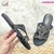 Sandália Feminina Casual Rasteira Moleca Com Strass - Ellen Giri Calçados