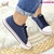 Tênis Feminino Casual Moleca Inspiração All Star Sola Baixa na internet