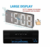 Relógio de Mesa Digital Full Led Inteligente Com Despertador Alarme Temperatura e Soneca - comprar online