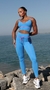 Conjunto Intense - Azul com detalhes em rosa