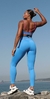 Conjunto Intense - Azul com detalhes em rosa - comprar online