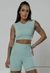 Cropped canelado new channel - off white