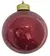 Bola vermelha lisa e decorada - comprar online