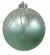 Bola verde decorada - kit com 6