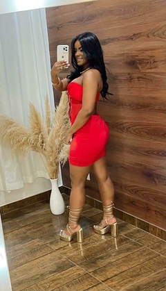 Conjunto Tule - vermelho na internet