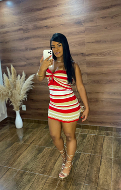 Vestido tricô modal na internet