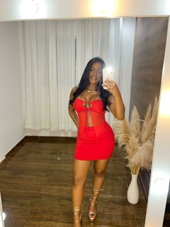 Imagem do Conjunto Tule - vermelho