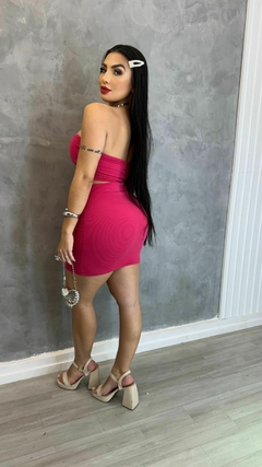 Conjunto canelado - pink na internet