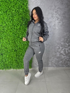 Conjunto Peluciado Neoprene - Cinza - comprar online