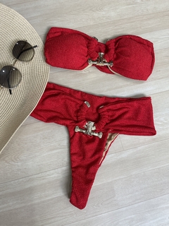 Biquíni âncora - Vermelho - comprar online