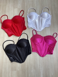 Imagem do Corset acetinado