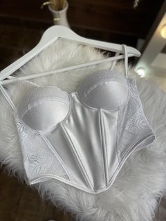 Corset acetinado - Loja Morena Mix