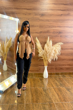 Bata Boho Chic - Bege na internet