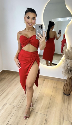 Conjunto 3 peças - Vermelho