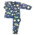 Pijama estampado super mario Jersey sintético para bebés/niños Talles 3 al 5 - comprar online