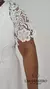 Base Aurora + Pechera en macramé flores - comprar online