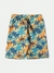 Shorts tactel com ilhós e cadarço