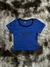 Remera crop top tribal