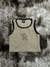 Musculosa Crop Top perrito inflable