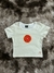 Remera crop top pomelo