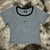 REMERA CROP TOP 777 RIB