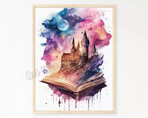 Arte em canvas Harry Potter