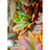 Fotografia de uma suculenta com folhas de cores vivas e variadas, destacando a beleza natural das plantas.